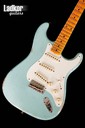 2021 Fender Custom Shop 1957 Stratocaster Relic Faded Aged Daphne Blue NEW