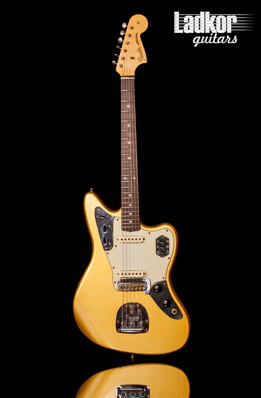 2021 Fender Custom Shop 1963 Jaguar Journeyman Relic Aged Aztec Gold 63 Limited Edition NEW