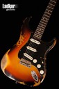 2021 Fender Custom Shop Stratocaster Dual-Mag II Strat Heavy Relic Super Faded Aged 3-Color Sunburst Limited Edition NEW