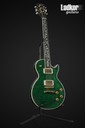 2012 Gibson Custom Shop Les Paul Ultima "Tree of Life" Trans Green Quilt Top