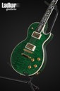 2012 Gibson Custom Shop Les Paul Ultima "Tree of Life" Trans Green Quilt Top