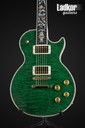 2012 Gibson Custom Shop Les Paul Ultima "Tree of Life" Trans Green Quilt Top