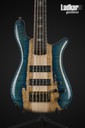 Spector NS-5 XL Shoreline Spalted Maple Top Aguilar Neck-Thru 5 String Bass NEW