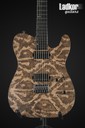 ESP USA TE-II HT Dino Muradian Snake Skin Quilt Top Pyrograph 1 Of 10 Limited Edition NEW