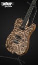 ESP USA TE-II HT Dino Muradian Snake Skin Quilt Top Pyrograph 1 Of 10 Limited Edition NEW