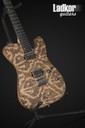 ESP USA TE-II HT Dino Muradian Snake Skin Quilt Top Pyrograph 1 Of 10 Limited Edition NEW