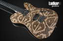 ESP USA TE-II HT Dino Muradian Snake Skin Quilt Top Pyrograph 1 Of 10 Limited Edition NEW