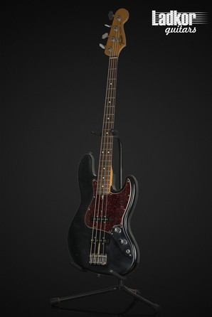 1999 Fender American Vintage Reissue 1962 Black Jazz Bass AVRI 62