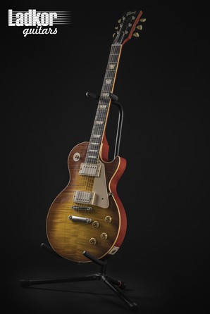 2011 Gibson Custom Shop Les Paul 1959 Reissue Standard 59 Iced Tea Burst Historic R9