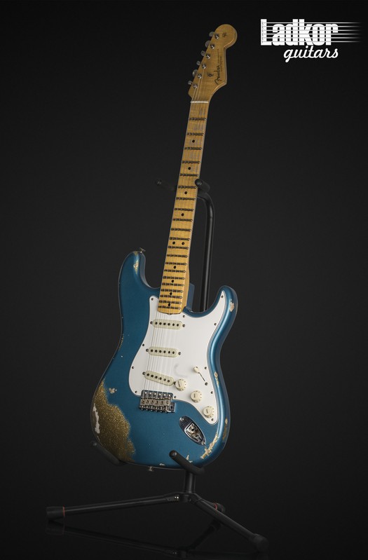 2017 Fender Custom Shop 1964 Stratocaster Aged Ocean Turquoise Over Champagne Sparkle Heavy Relic 64 NAMM Limited Edition NEW