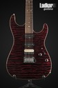 2004 Suhr Standard Custom Chili Pepper Red Quilt