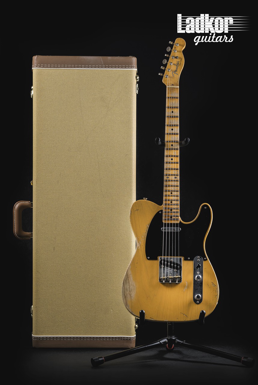 ★Custom HardRelic Blond Telecaster★ Fender Custom Shop Limited-edition '53 HS Telecaster Heavy
