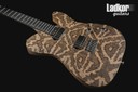 ESP USA TE-II HT Dino Muradian Snake Skin Quilt Top Pyrograph 8 Of 10 Limited Edition NEW