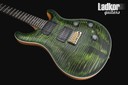 2021 PRS Custom 24 Piezo Wood Library LadkorGuitars 10th Anniversary Satin Jade Natural Back Roasted Flame Maple Neck Hand Selected Blackwood FB NEW