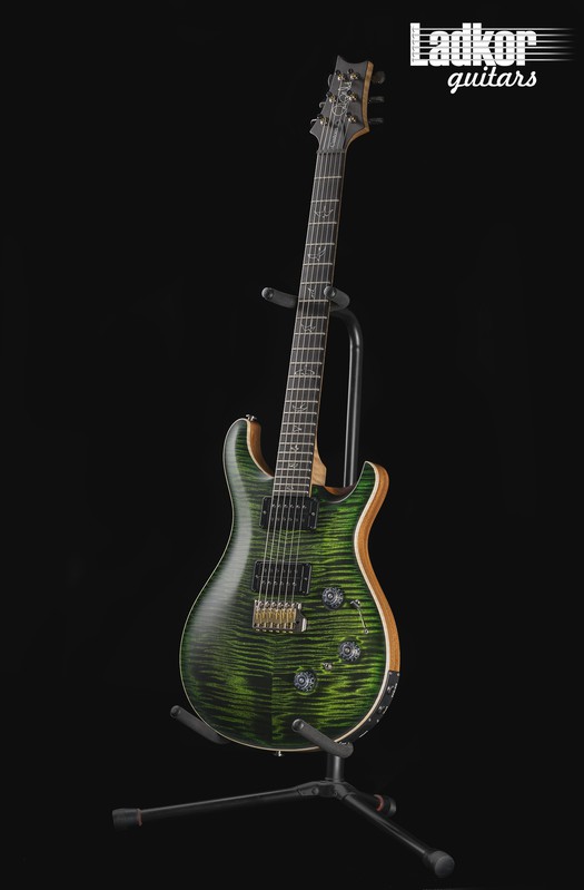 2021 PRS Custom 24 Piezo Wood Library LadkorGuitars 10th Anniversary Satin Jade Natural Back Roasted Flame Maple Neck Hand Selected Blackwood FB NEW