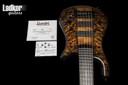 Spector NS-6 XL Ale's Inferno Buckeye Burl Top Redwood Fishman Fluence Neck-Thru 6 String Bass NEW