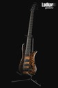 Spector NS-6 XL Ale's Inferno Buckeye Burl Top Redwood Fishman Fluence Neck-Thru 6 String Bass NEW