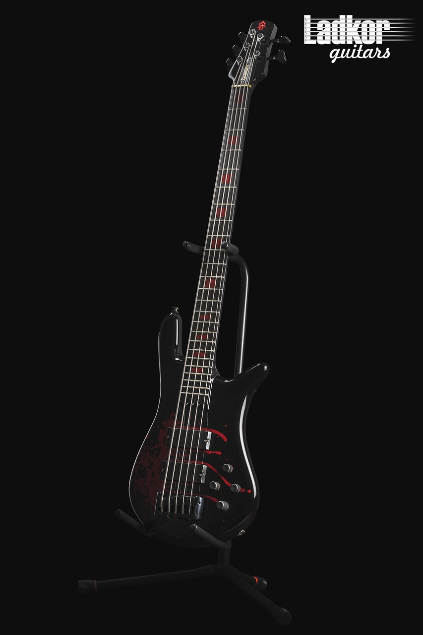 Spector Euro 5 LX Alex Webster Blood Red Drip Cannibal Corpse