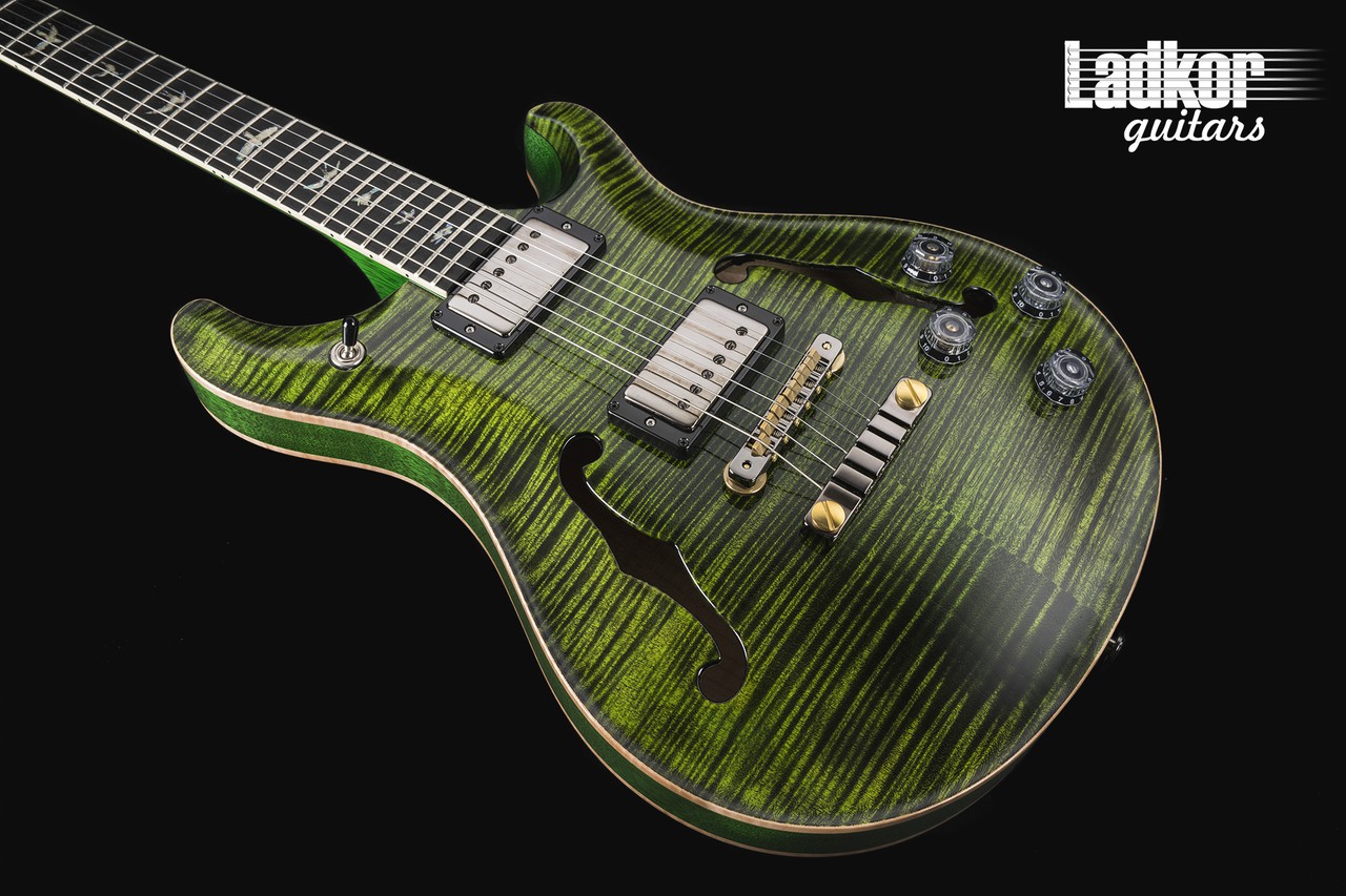 2020 PRS McCarty 594 Hollowbody II Wood Library Jade Flame Top