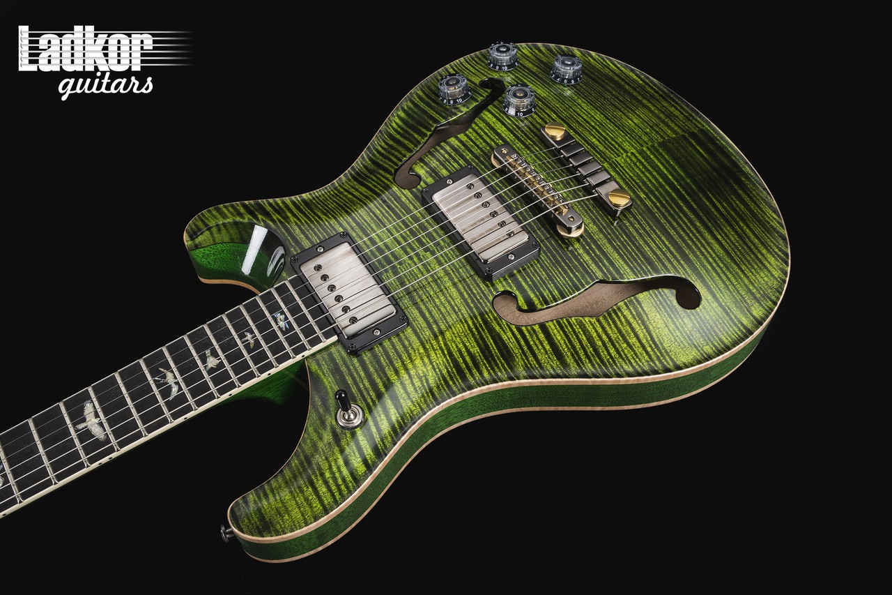 ち*ょ様 PRS McCarty Hollowbody1 ViolinAmber 2020 PRS McCarty 594 Hollowbody II Wood Library Jade Flame Top