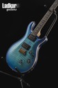 2021 PRS Custom 24 Piezo Wood Library LadkorGuitars 10th Anniversary Satin Makena Blue Roasted Flame Maple Neck Hand Selected Blackwood FB NEW