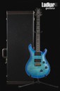 2021 PRS Custom 24 Piezo Wood Library LadkorGuitars 10th Anniversary Satin Makena Blue Roasted Flame Maple Neck Hand Selected Blackwood FB NEW