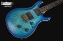 2021 PRS Custom 24 Piezo Wood Library LadkorGuitars 10th Anniversary Satin Makena Blue Roasted Flame Maple Neck Hand Selected Blackwood FB NEW