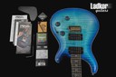 2021 PRS Custom 24 Piezo Wood Library LadkorGuitars 10th Anniversary Satin Makena Blue Roasted Flame Maple Neck Hand Selected Blackwood FB NEW