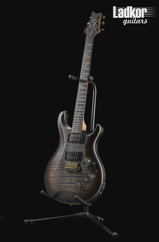 2021 PRS Custom 24 Piezo Wood Library LadkorGuitars 10th Anniversary Satin Charcoal Tri-Color Burst Roasted Maple Neck Hand Selected Blackwood FB NEW