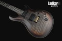 2021 PRS Custom 24 Piezo Wood Library LadkorGuitars 10th Anniversary Satin Charcoal Tri-Color Burst Roasted Maple Neck Hand Selected Blackwood FB NEW