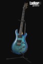 2021 PRS Custom 24 Piezo Wood Library LadkorGuitars 10th Anniversary Satin Makena Blue #2 Roasted Flame Maple Neck Hand Selected Blackwood FB NEW