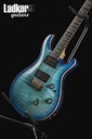 2021 PRS Custom 24 Piezo Wood Library LadkorGuitars 10th Anniversary Satin Makena Blue #2 Roasted Flame Maple Neck Hand Selected Blackwood FB NEW