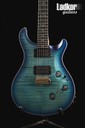 2021 PRS Custom 24 Piezo Wood Library LadkorGuitars 10th Anniversary Satin Makena Blue #2 Roasted Flame Maple Neck Hand Selected Blackwood FB NEW