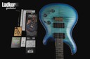 2021 PRS Custom 24 Piezo Wood Library LadkorGuitars 10th Anniversary Satin Makena Blue #2 Roasted Flame Maple Neck Hand Selected Blackwood FB NEW