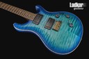 2021 PRS Custom 24 Piezo Wood Library LadkorGuitars 10th Anniversary Quilt Satin Makena Blue Honduran Rosewood Neck Hand Selected Korina NEW