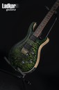 2021 PRS Custom 24 Piezo Wood Library LadkorGuitars 10th Anniversary Quilt Satin Jade Natural Back Honduran Rosewood Neck Hand Selected Korina NEW