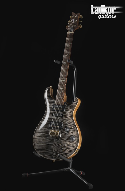 2020 PRS Experience Modern Eagle V 10 Top Charcoal Natural Back Satin Neck