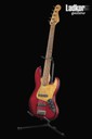 1996 Fender American Standard Jazz V Bass Candy Apple Red 50th Anniversary 5 String