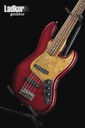 1996 Fender American Standard Jazz V Bass Candy Apple Red 50th Anniversary 5 String