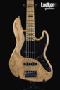 2017 Fender American Elite Jazz Bass V Natural 5 String Bass