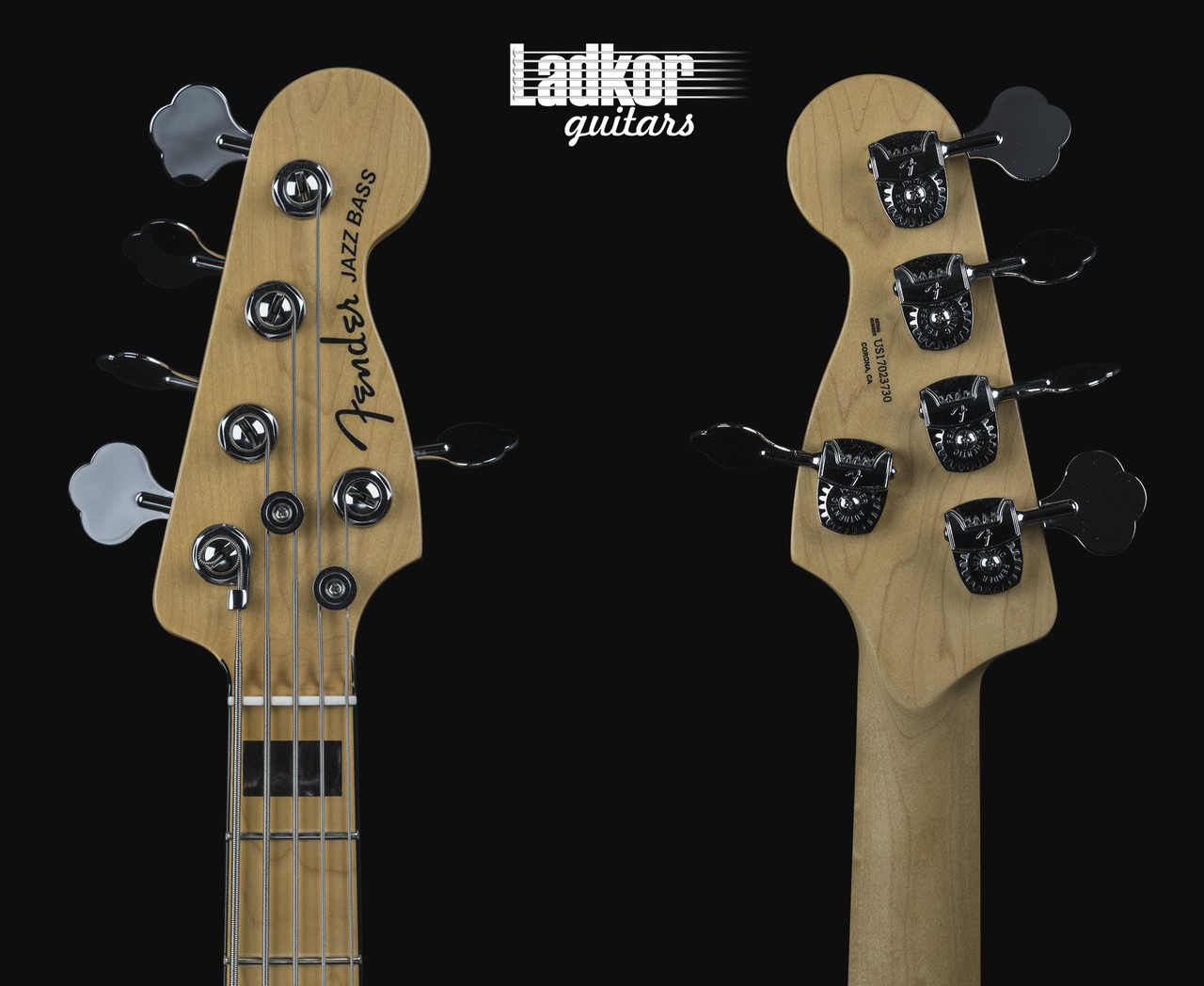 RDR Jazz Bass (5点セット) 2017 Fender American Elite Jazz Bass V Natural 5 String Bass