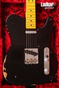 2021 Fender Custom Shop Telecaster Roasted Pine Double Esquire Relic Aged Black NAMM Limited Edition NEW