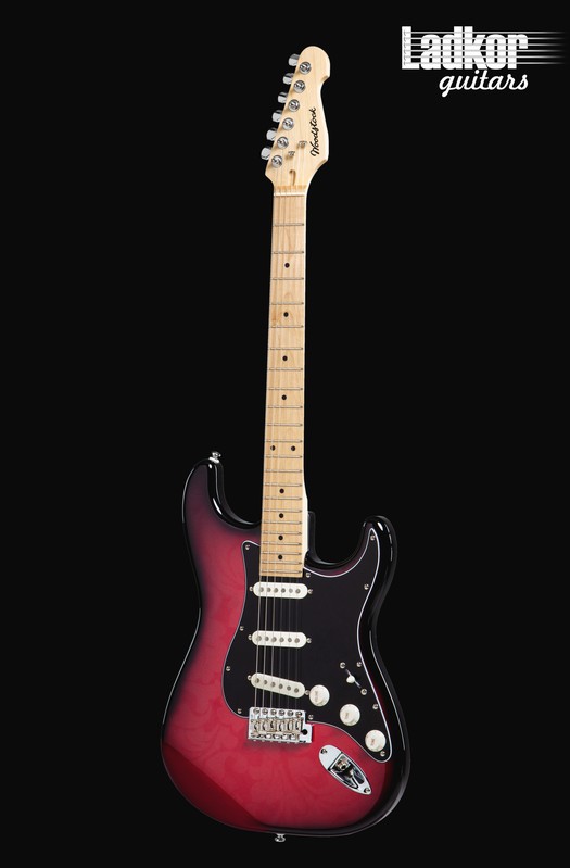 Woodstock Custom Range Strat Metallic Red Burst