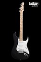 Woodstock Strat Satin Black Maple