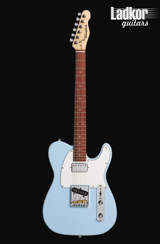 Woodstock Standard Fat Tele Sonic Blue Rosewood