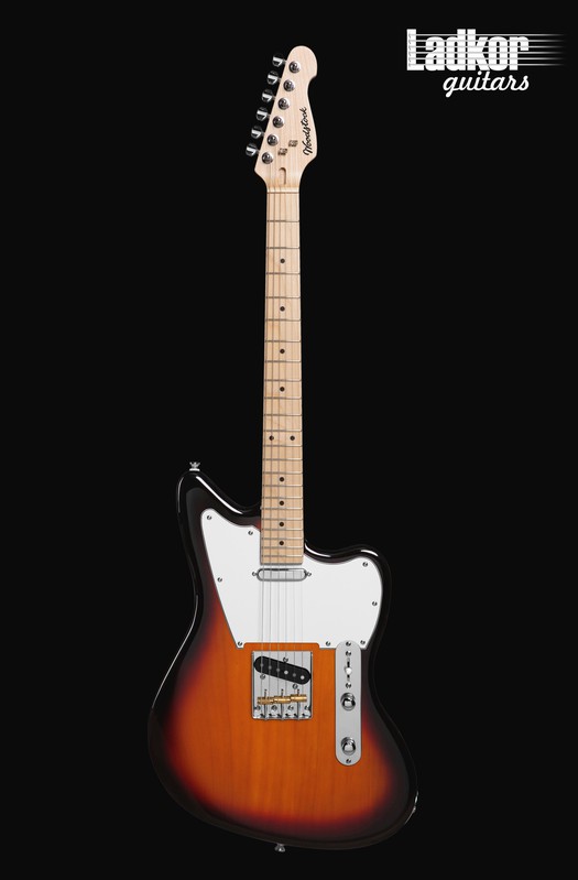 Woodstock Standard Jazzcaster 3 Tone Sunburst Maple