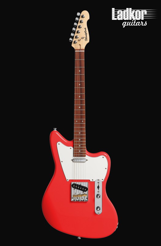 Woodstock Standard Jazzcaster Fiesta Red Rosewood