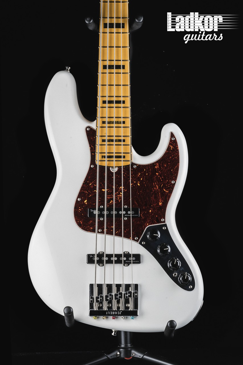 Fender American Ultra Jazz Bass V Arctic Purple Maple NEW
