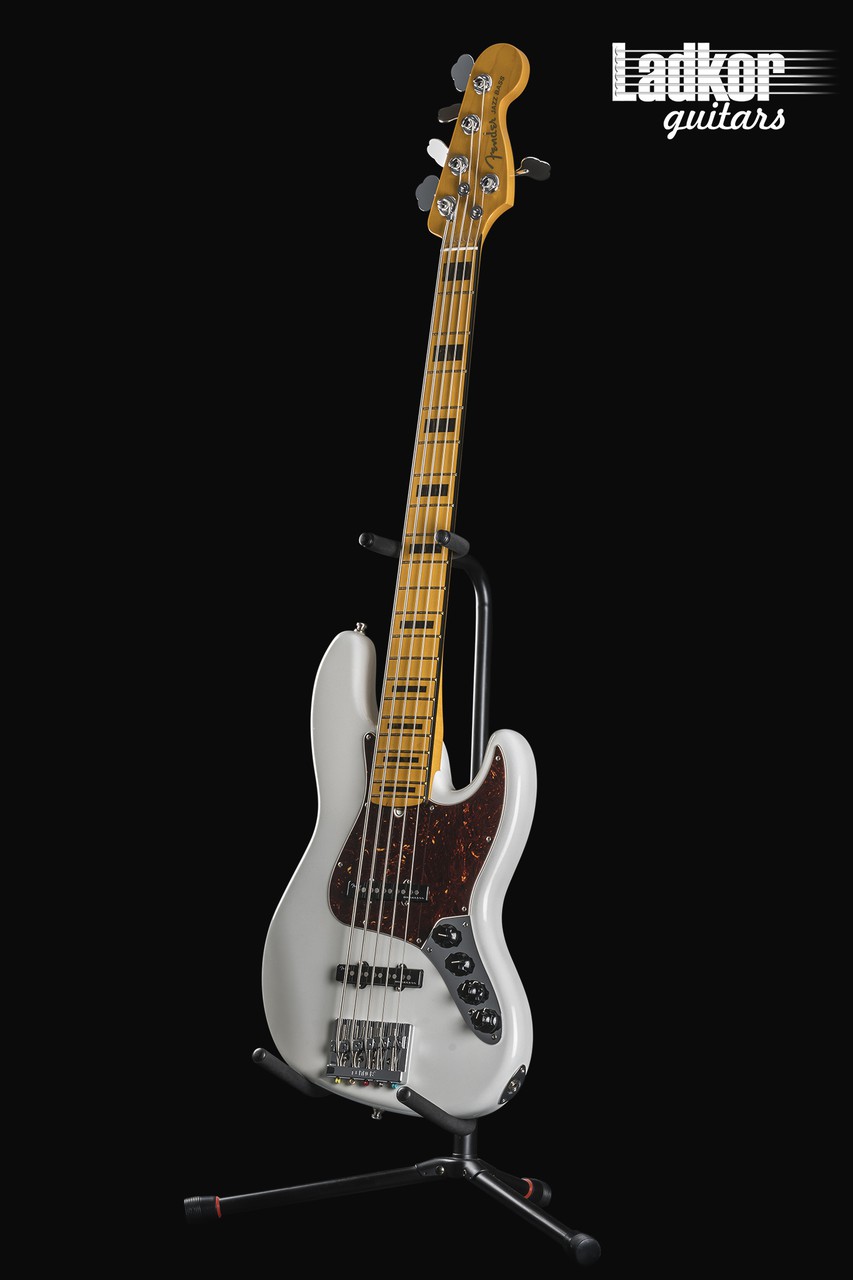 Fender American Ultra Jazz Bass V Arctic Purple Maple