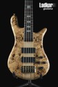 Spector Euro5 LX Poplar Burl Natural Gloss 5 String Bass NEW